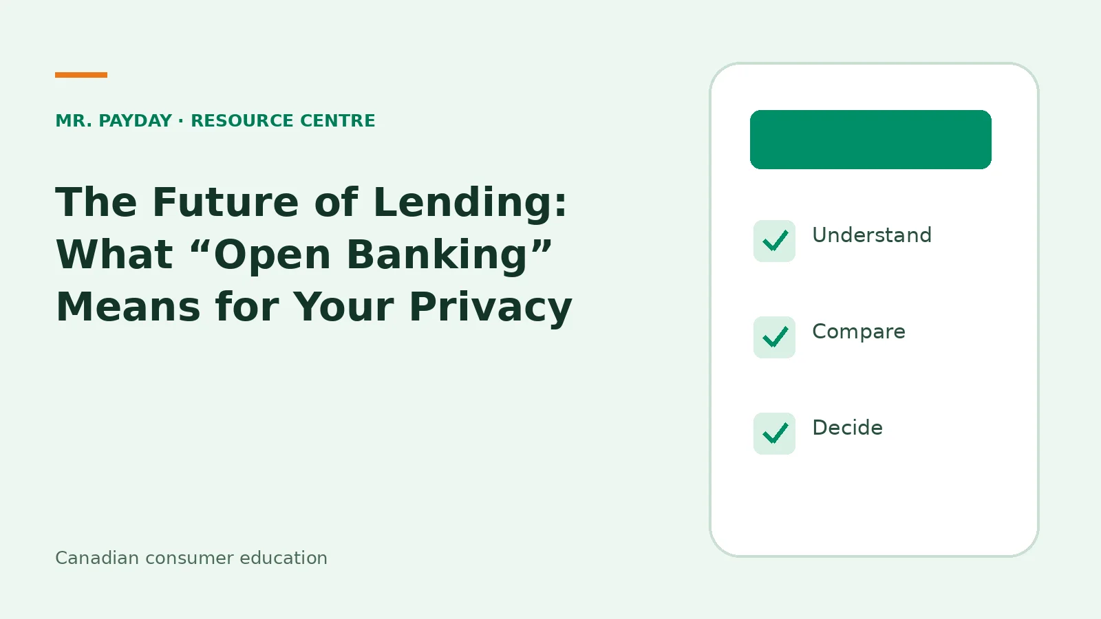 The Future of Lending: What “Open Banking” Means for Your Privacy — topic guide